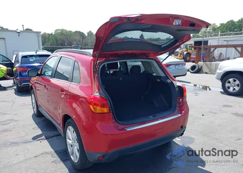 2015 Mitsubishi Outlander Sport Gt from USA, damaged, VIN 4A4AR4AW7FE038060